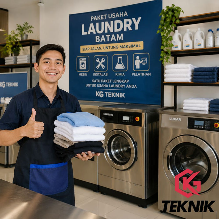 Paket Usaha Laundry Batam - Lengkap, Siap Beroperasi