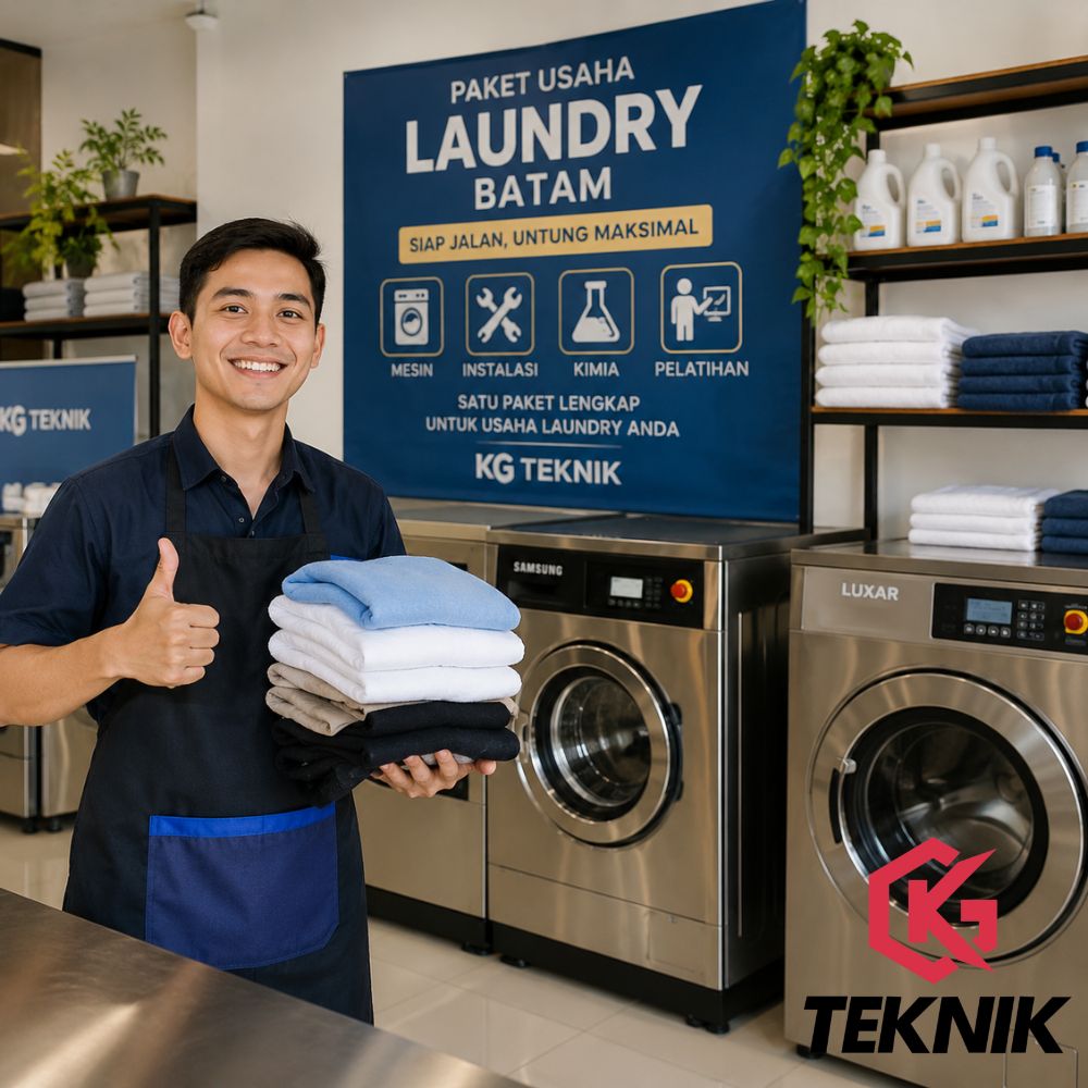 Paket Usaha Laundry Batam - Lengkap, Siap Beroperasi