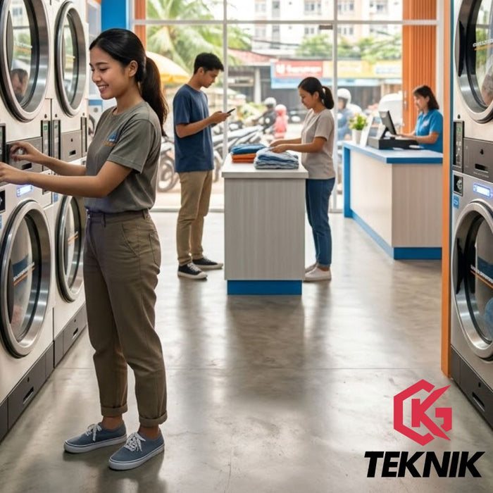 Cara Membuka Laundromat Batam