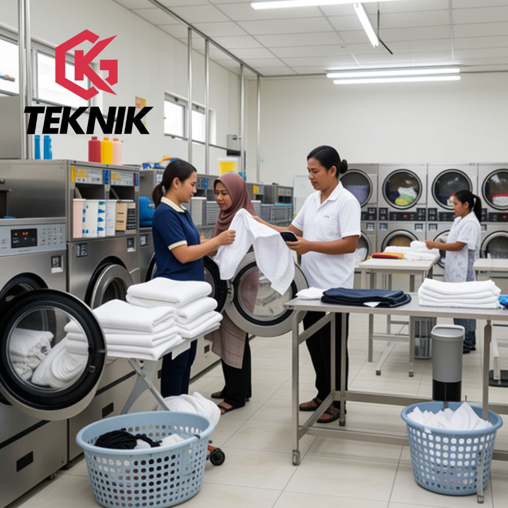 Laundry Komersial Hotel & Kos Batam