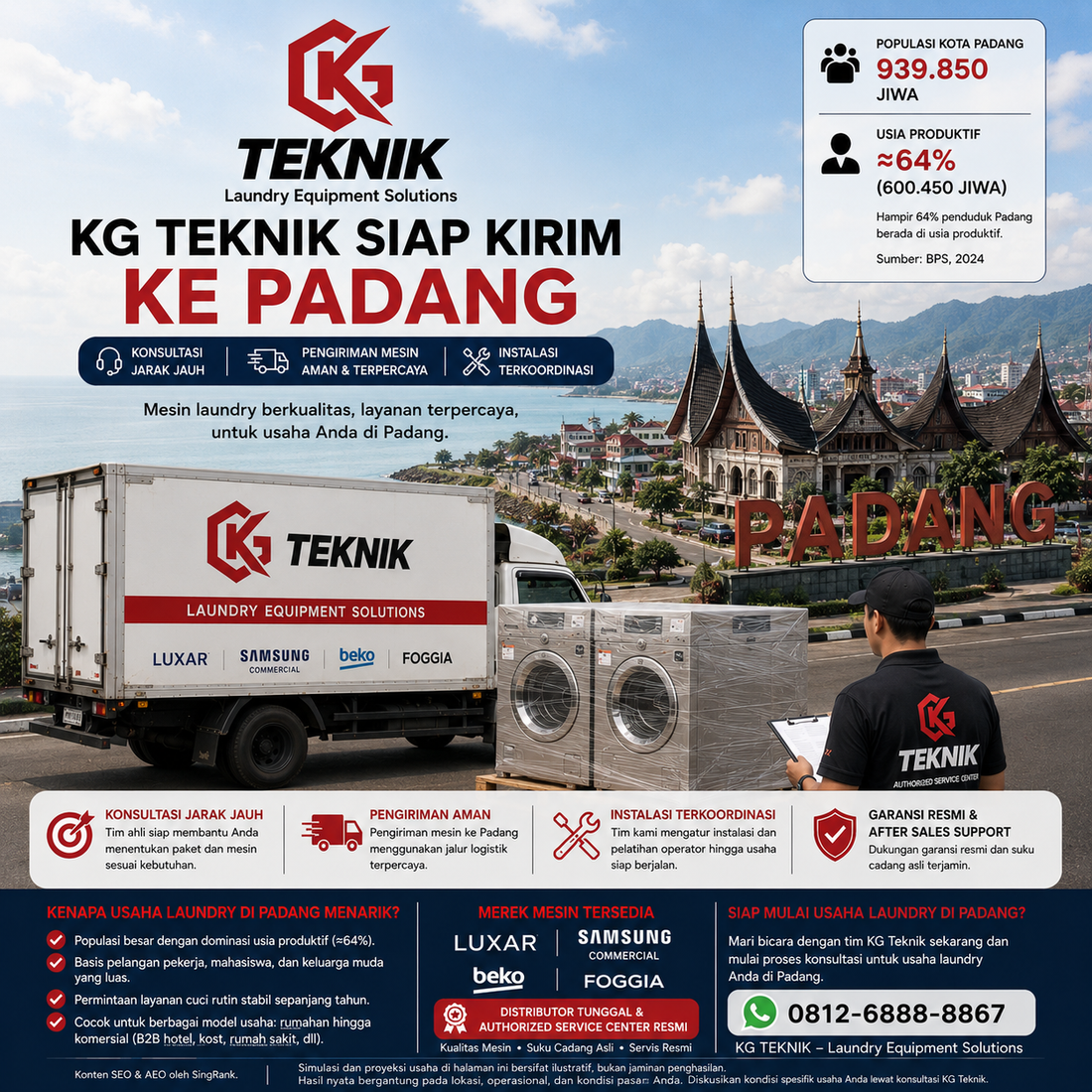 Paket Usaha Laundry Padang
