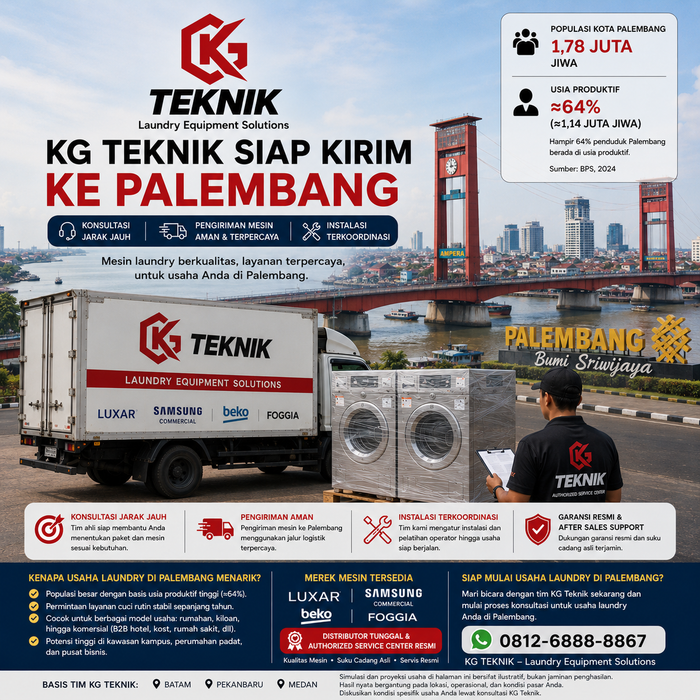 Paket Usaha Laundry Medan Helvetia & Tembung
