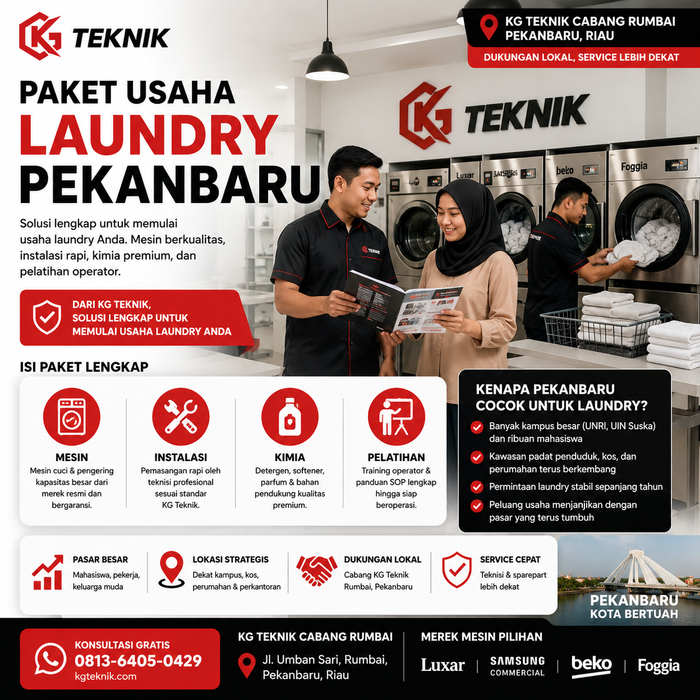 Paket Usaha Laundry Pekanbaru