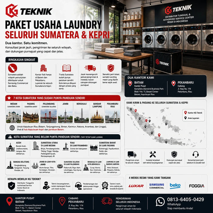 Paket Usaha Laundry Sumatera