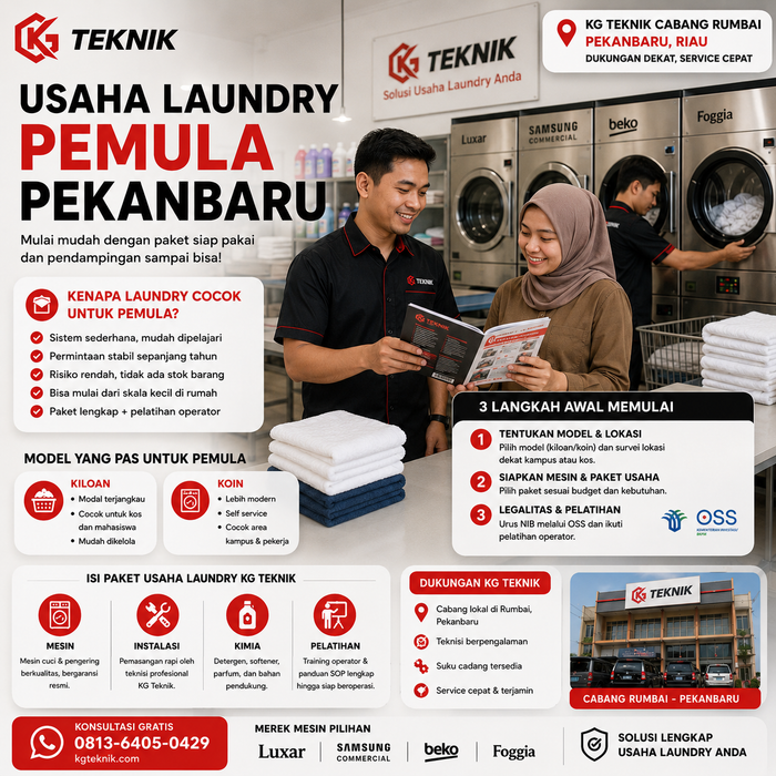 Usaha Laundry Pemula Pekanbaru